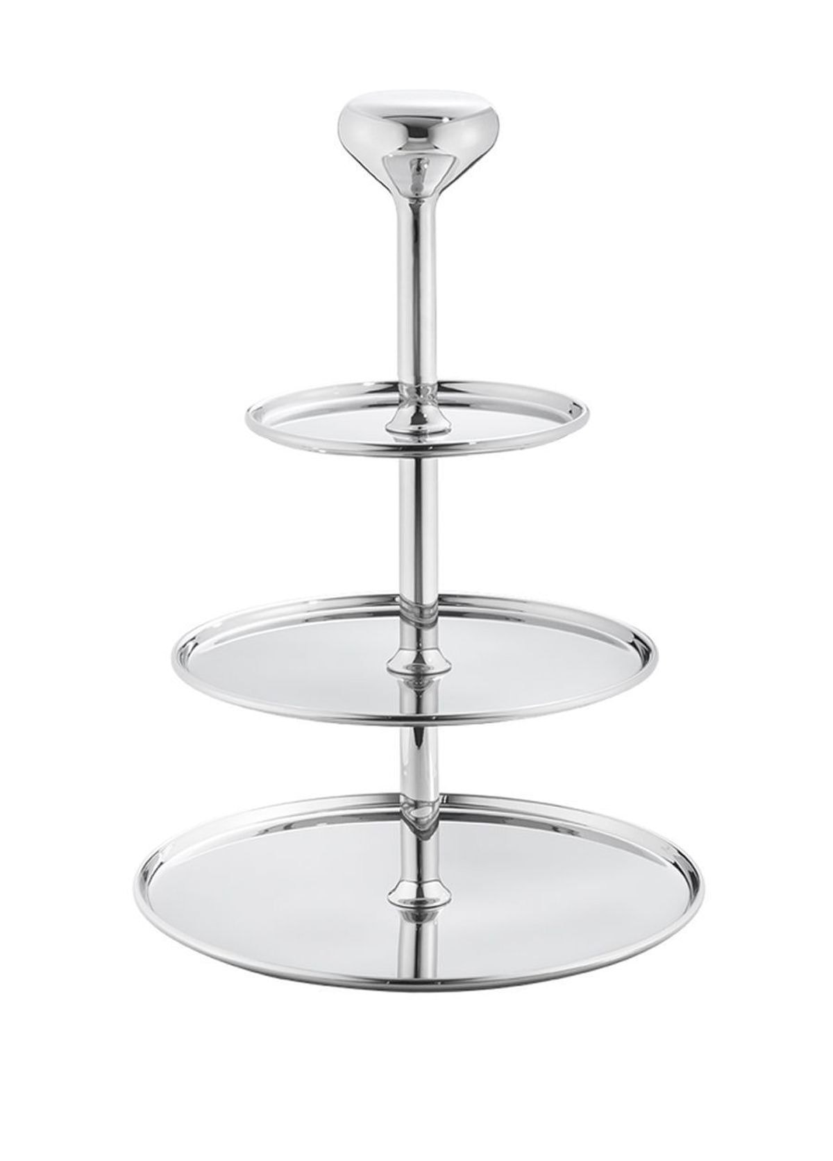 Alfredo Etagere 3'lü Çelik Stand