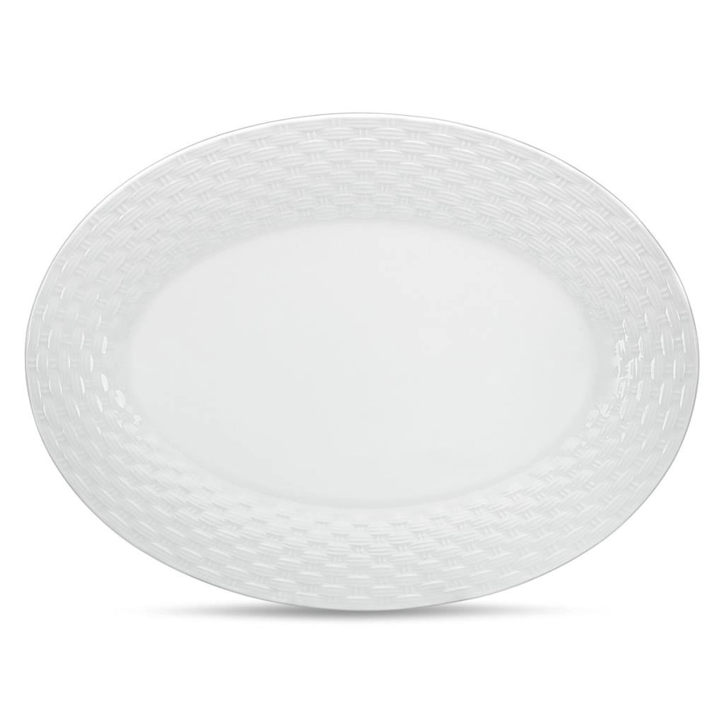 Basketweave Oval Servis