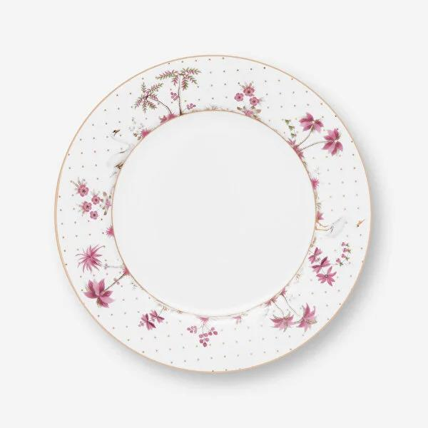 Beyaz Porselen Kahvaltı Tabağı 21 Cm Jolie Collection by Pip Studio