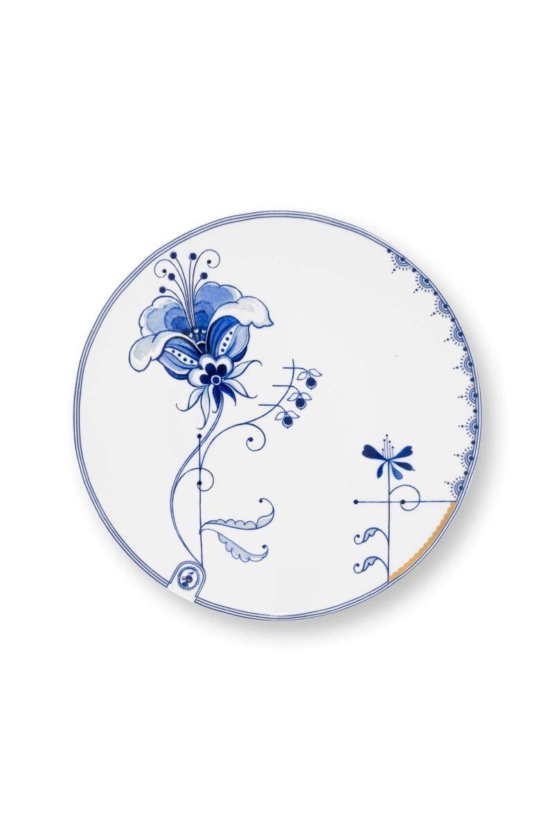 Beyaz Porselen Kahvaltı Tabağı 23 Cm