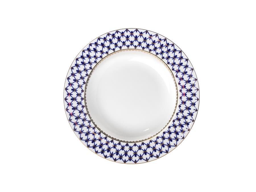 COBALT NET MAVI PORSELEN ÇUKUR TABAK 22 CM
