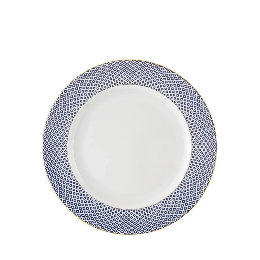 Francis Carreau Lacivert Porselen Yemek Tabağı 27 cm