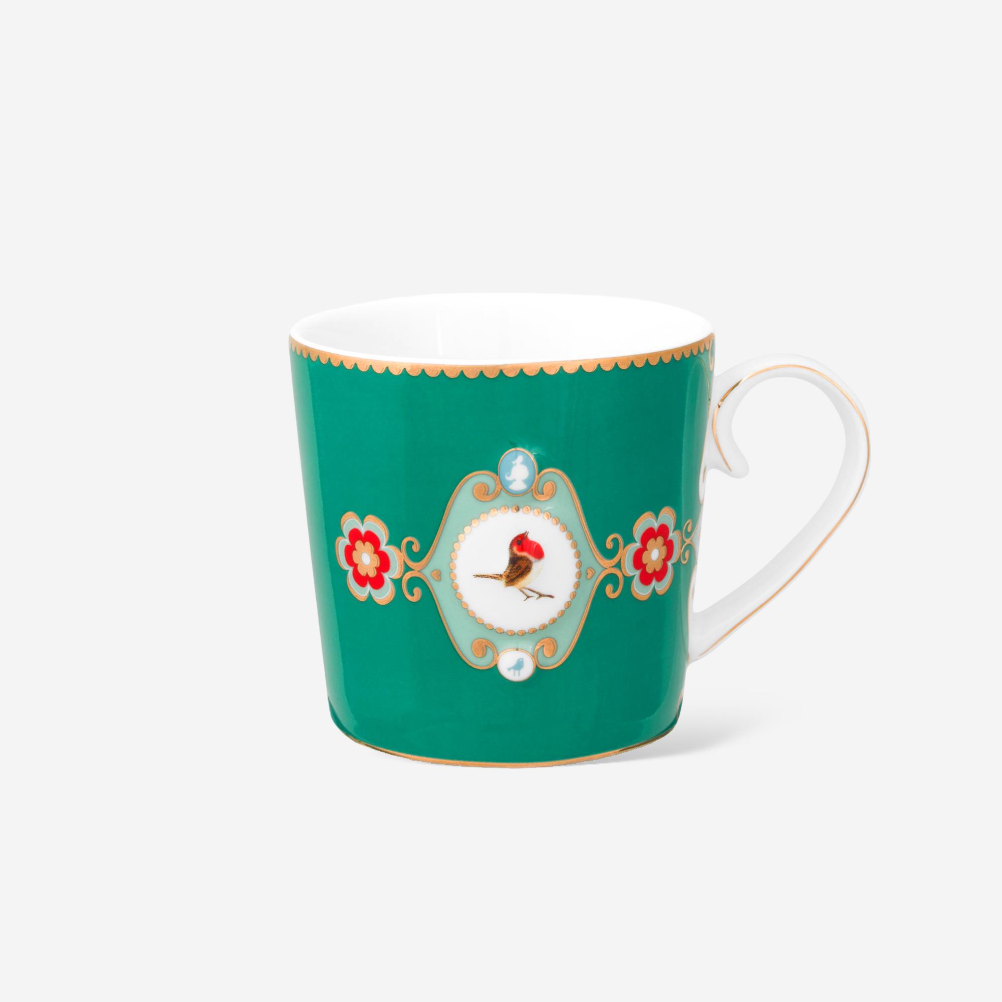 Madalyon Desenli Küçük Mug