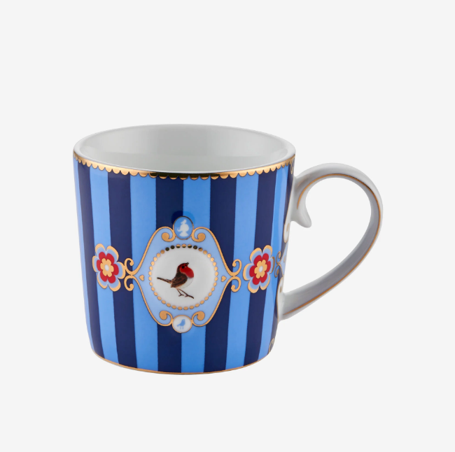 Mavi Porselen Kupa 150 Ml