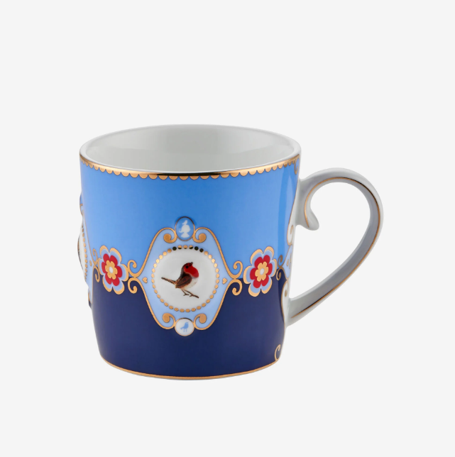 Mavi Porselen Kupa 150 Ml