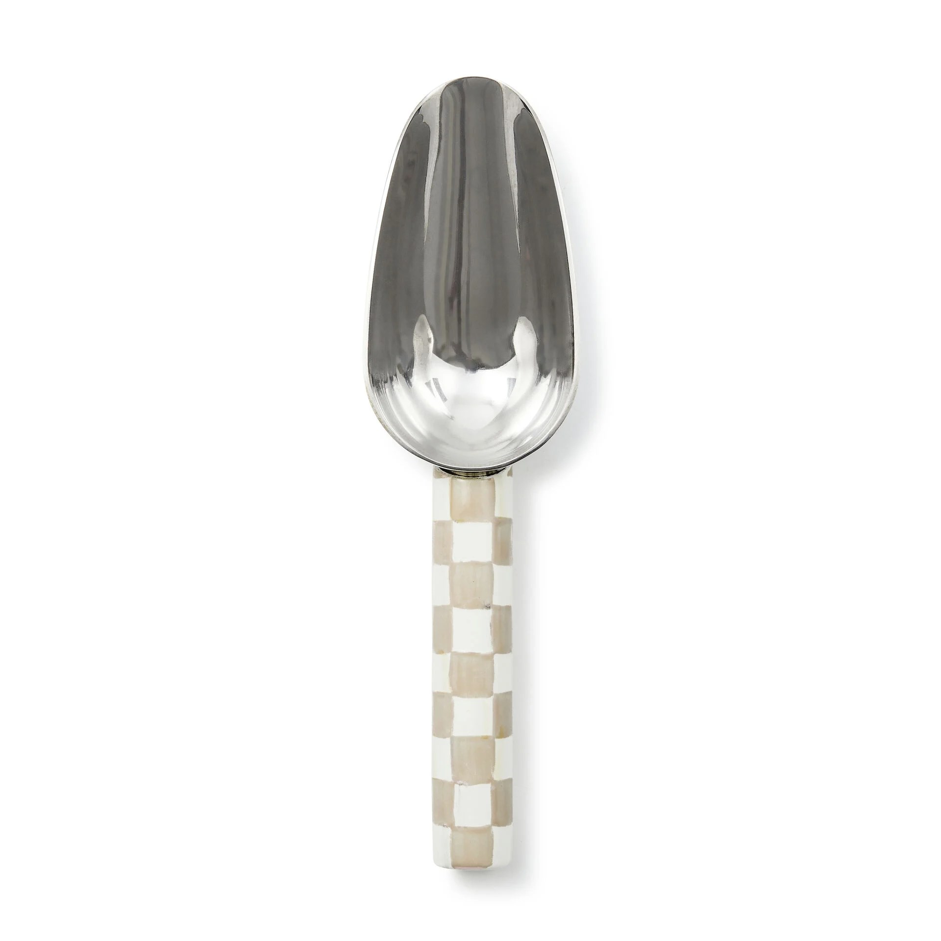 Mocha Check Small Scoop