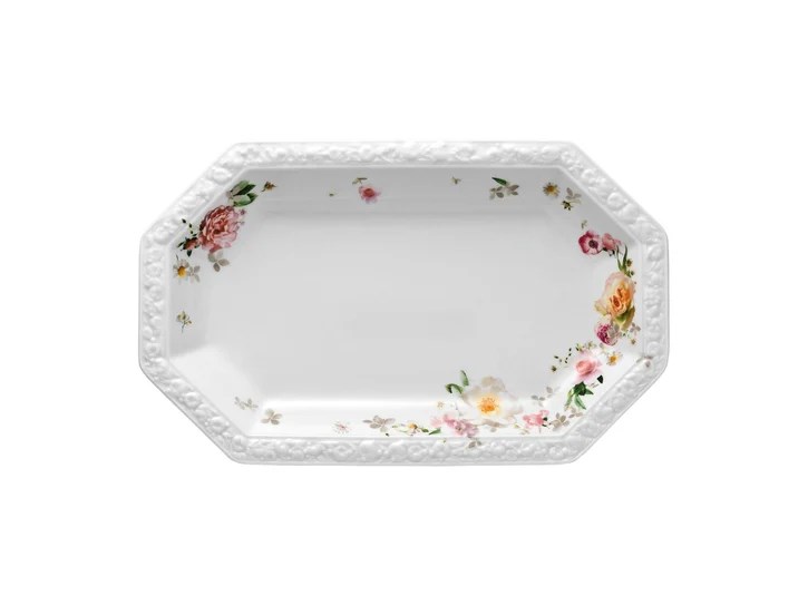 Oval Servis 33 Cm Maria Pink Rose