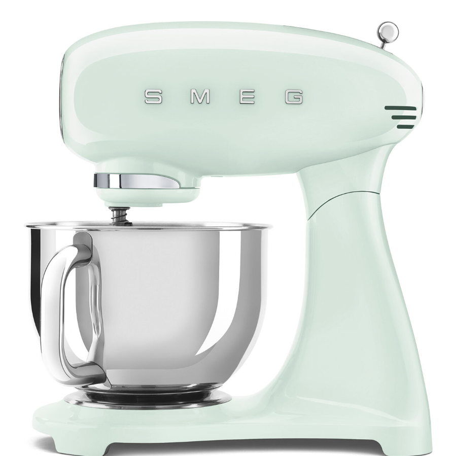 Smeg SMF03PGEU Hamur Karıştırma Komple Pastel Yeşil Gövde