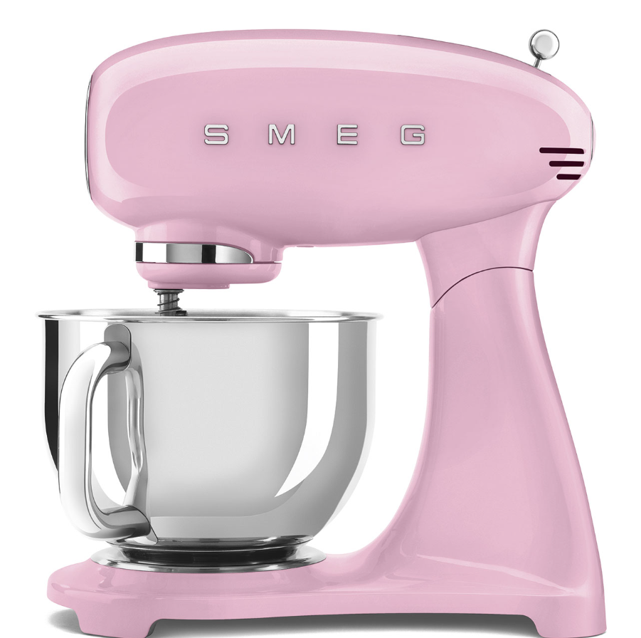 Smeg SMF03PKEU Hamur Karıştırma Komple Pembe Gövde