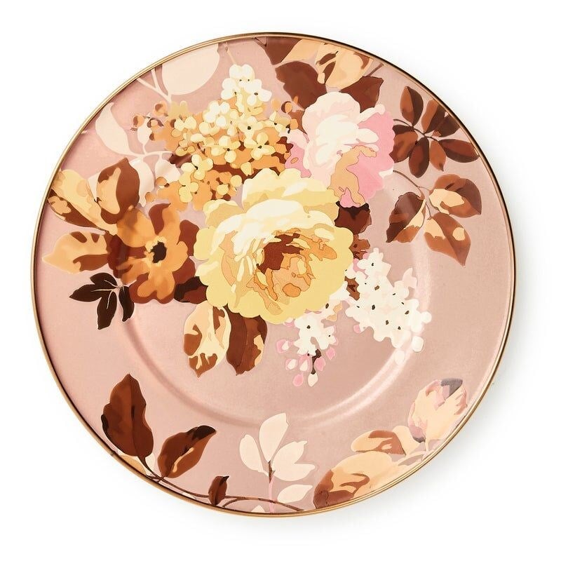 Wild Rose Mauve Salad/Dessert Plate