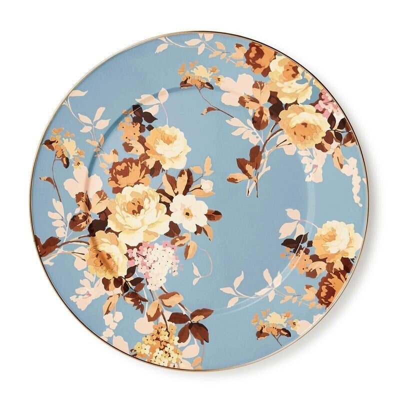 Wild Rose Slate Serving Platter