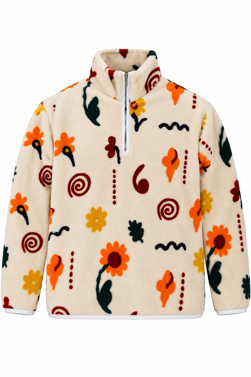 RENKLİ POLAR SWEATSHİRT