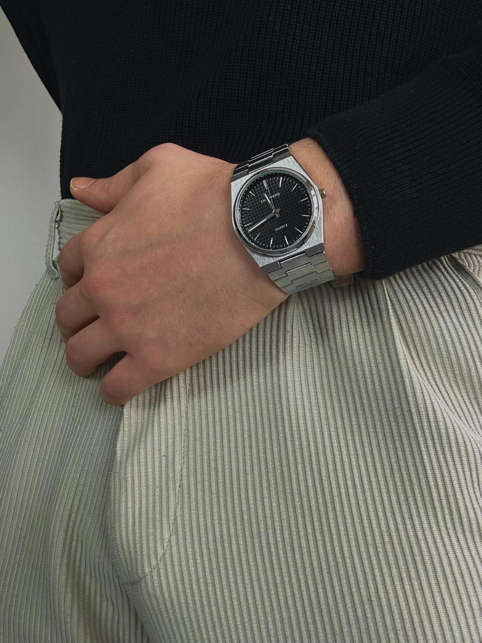 C.S Grey Cord Vintage Wristhwatch