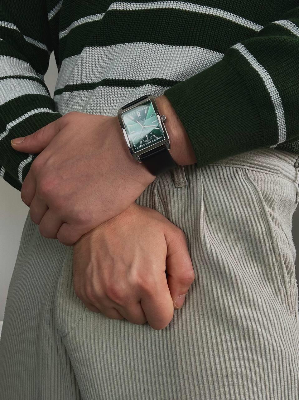 C.S Green Screen Vintage Wristhwatch