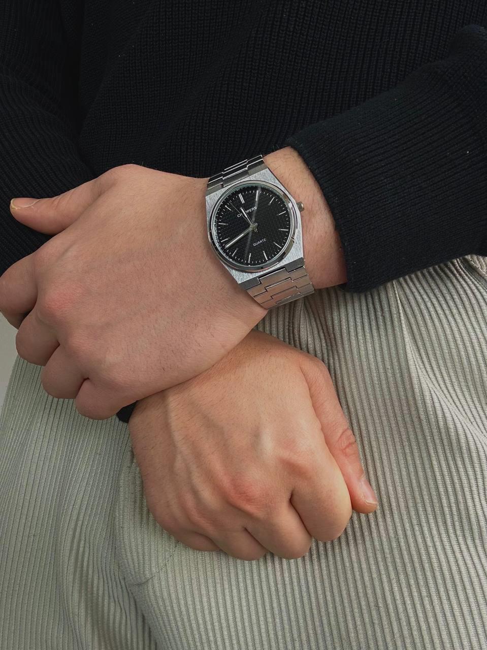 C.S Grey Cord Vintage Wristhwatch