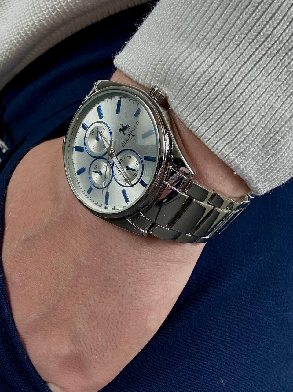 C.P Silver Cord Old Money Wristhwatch