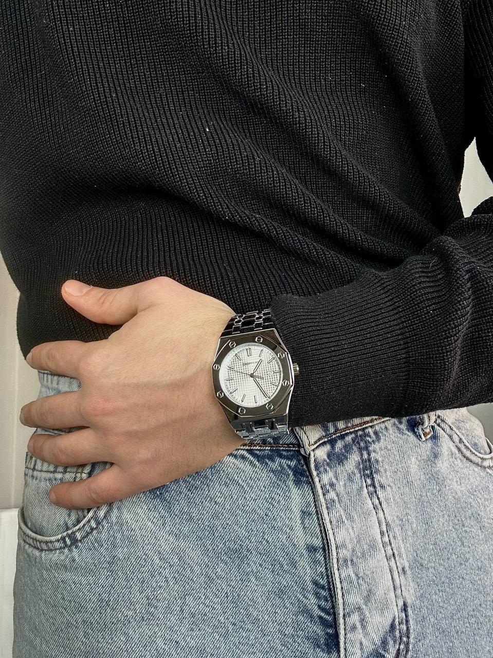 Choppers Hexagonal Steel Case Wristwatch