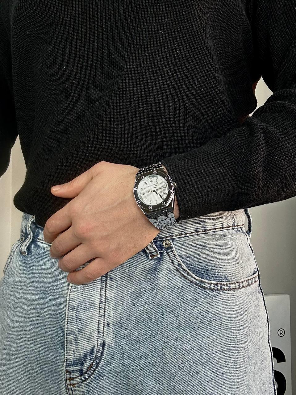 Choppers Hexagonal Steel Case Wristwatch