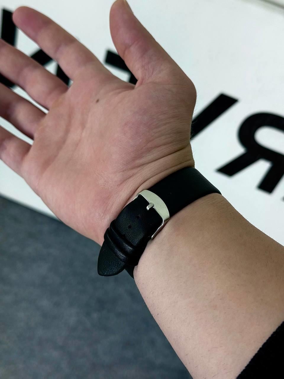 Denacci Black Cord Old Money Wristhwatch