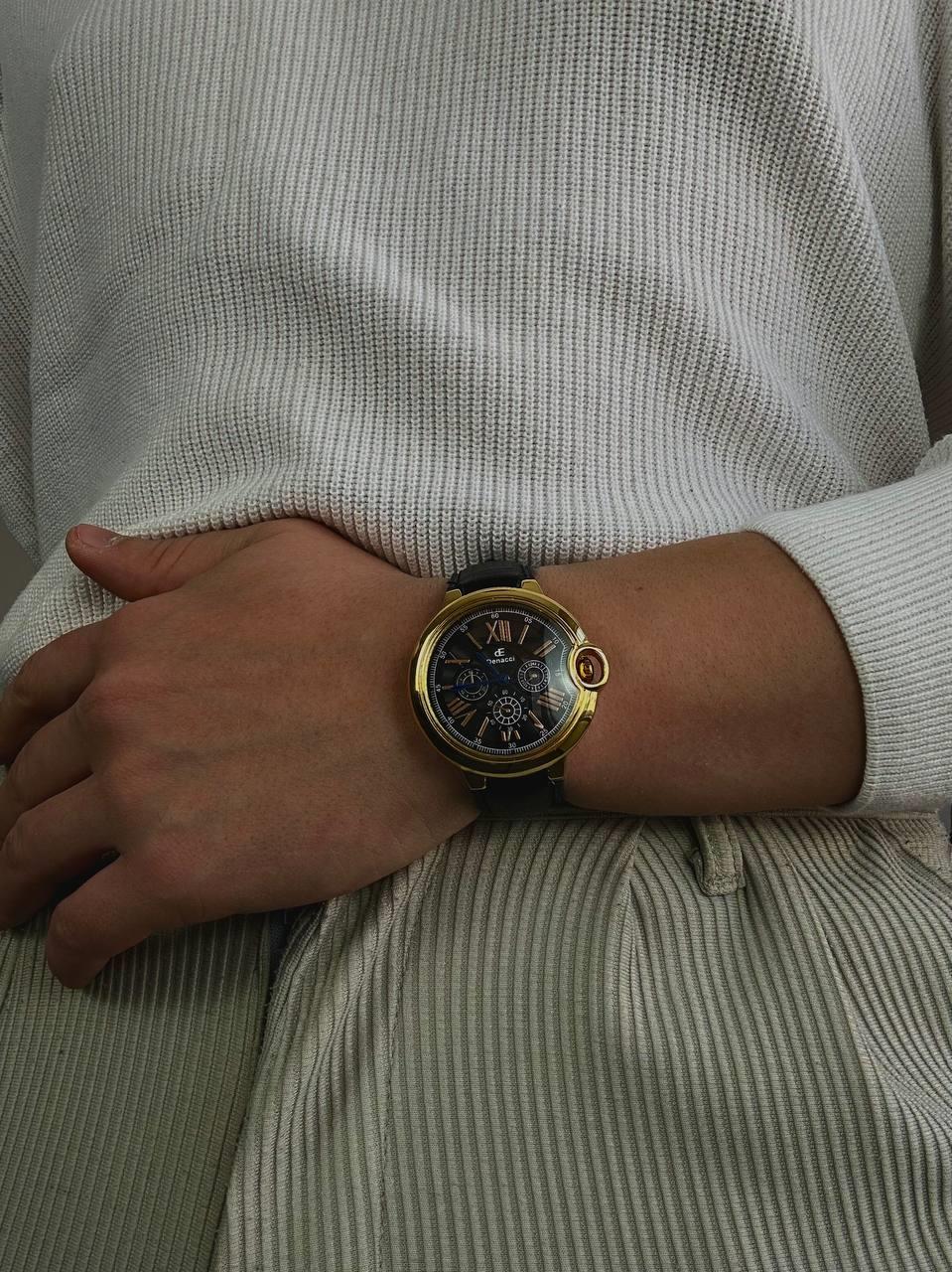 Denacci Vintage Mustard Screen Wristhwatch