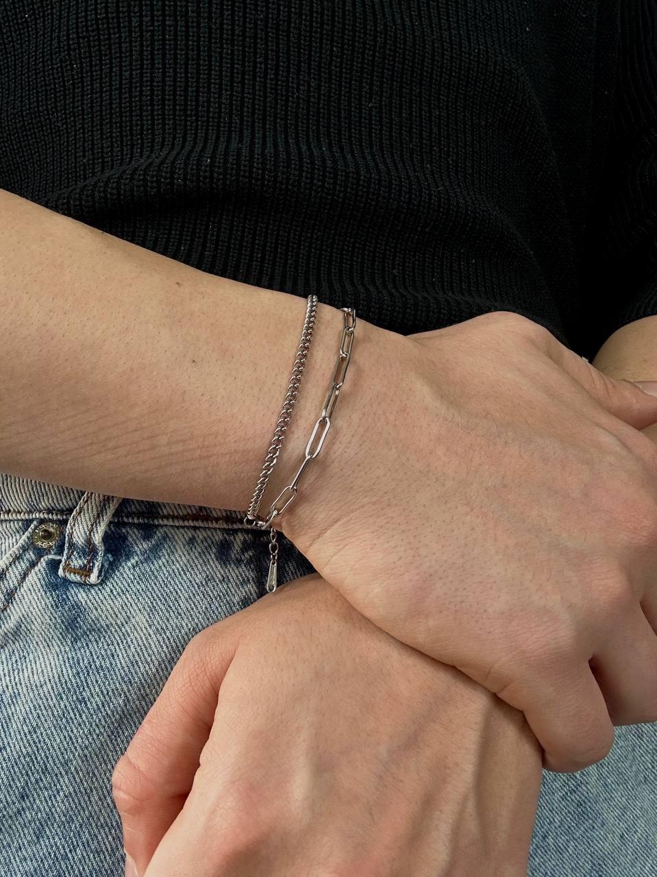 Double Long Chain Bracelet