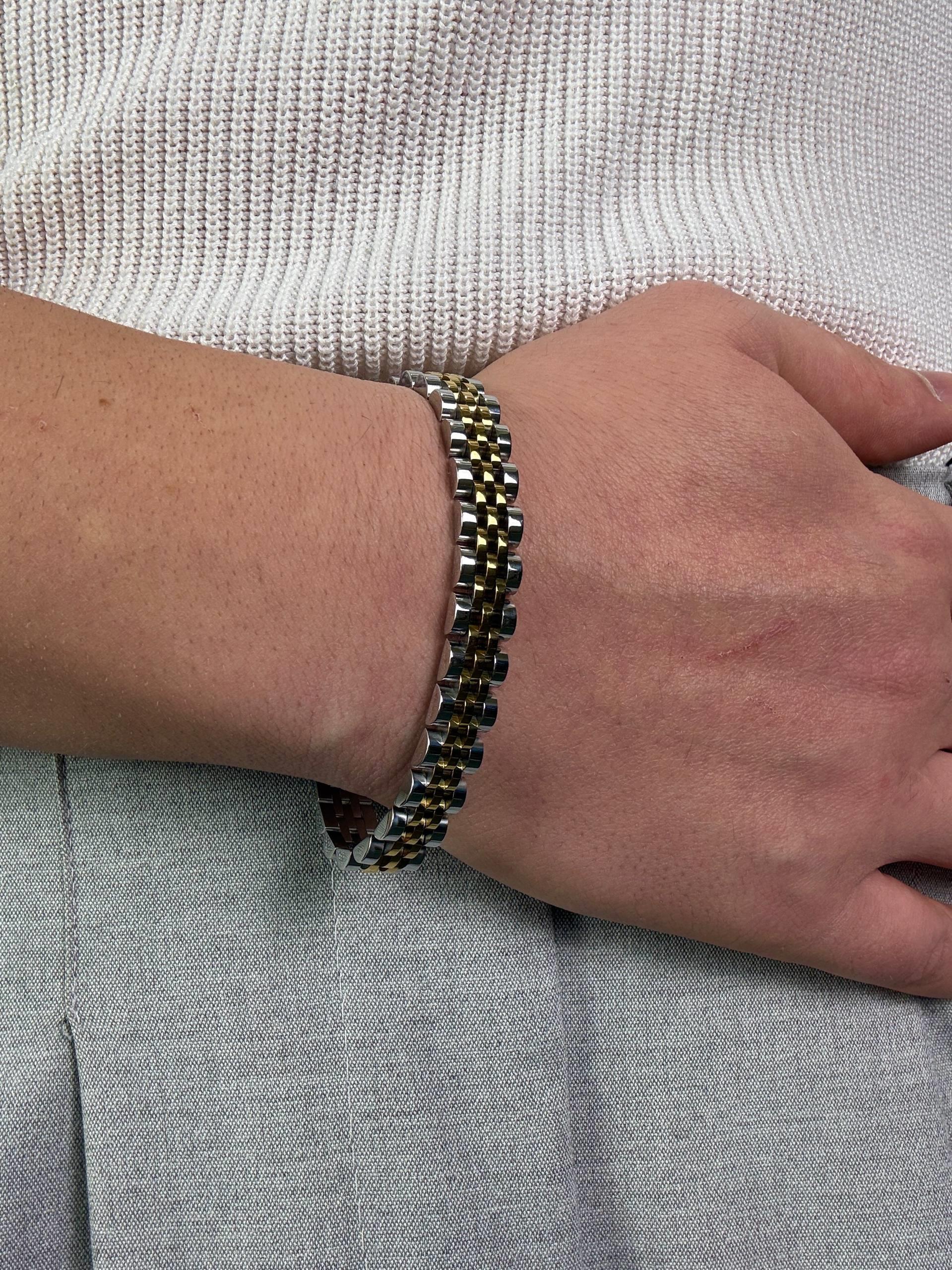 G. Silver Rolex Bracelet