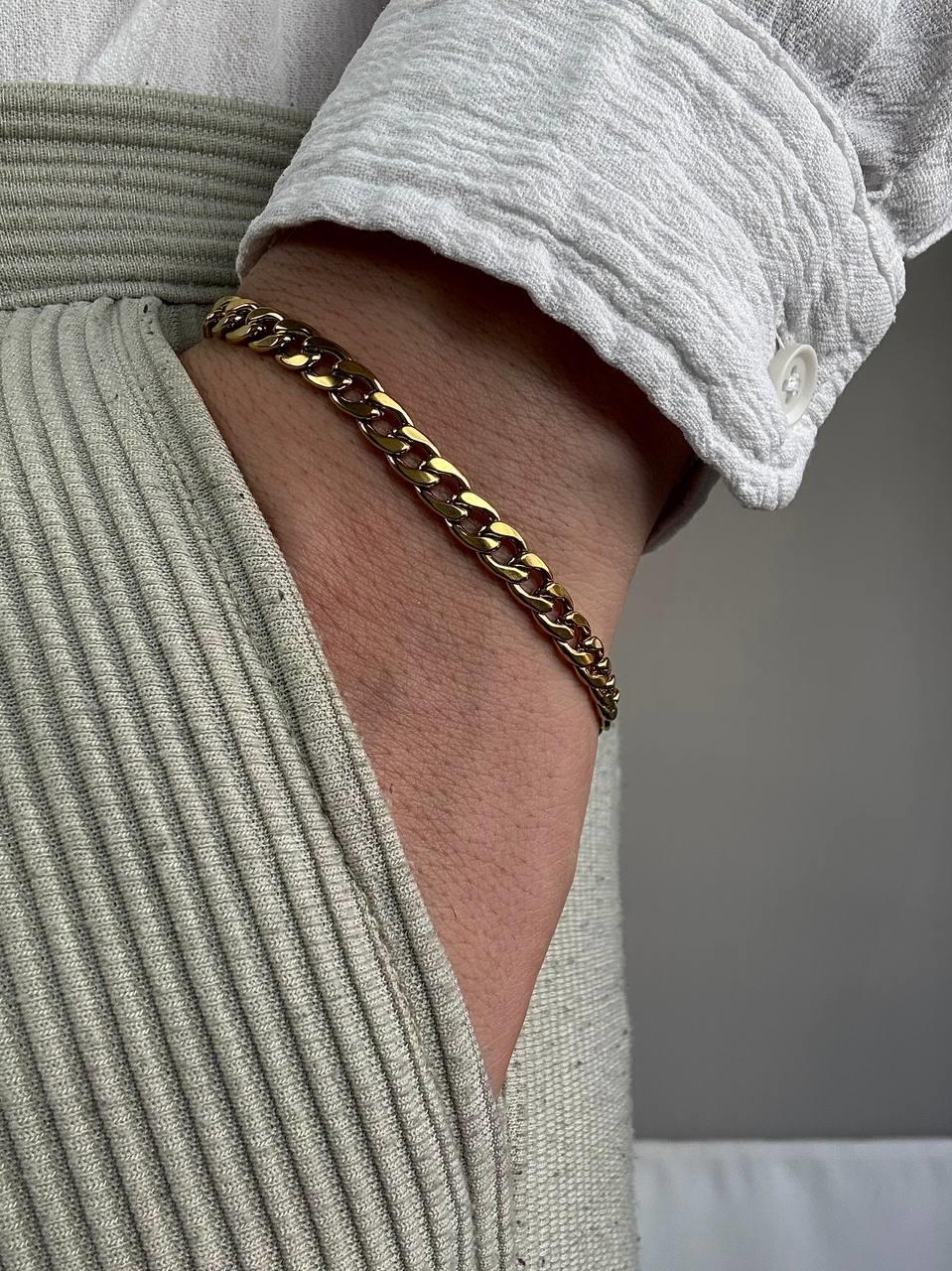 Gold Chain Bracelet