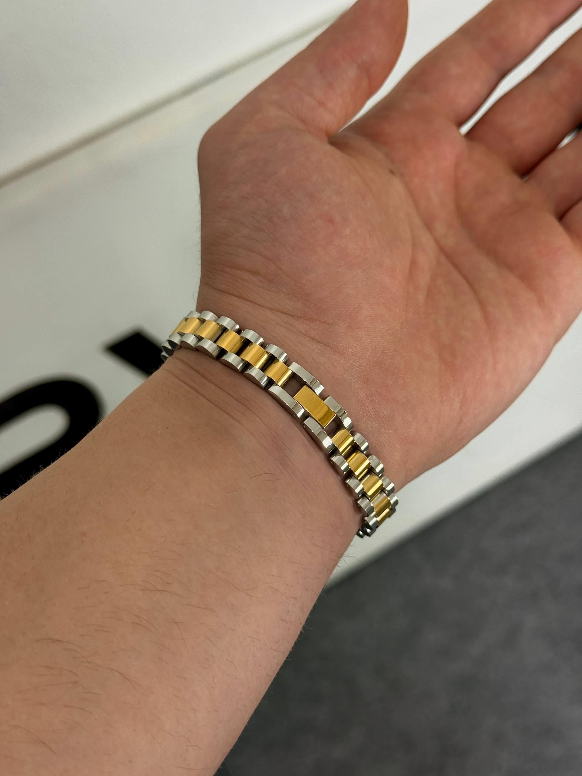 Gold - Silver Rolex Bracelet