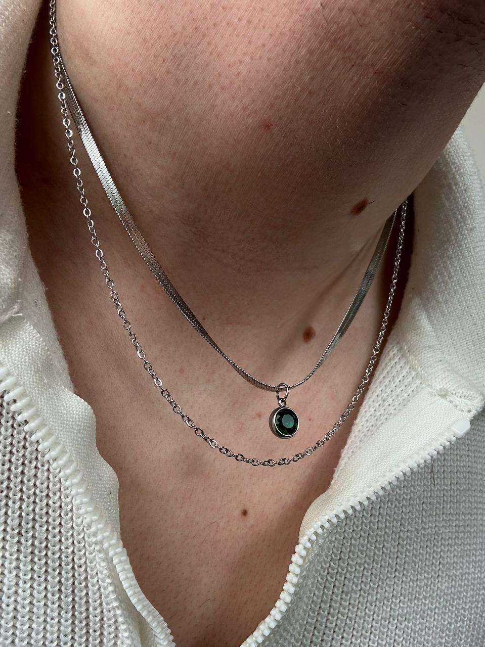 Green Stone Neklace