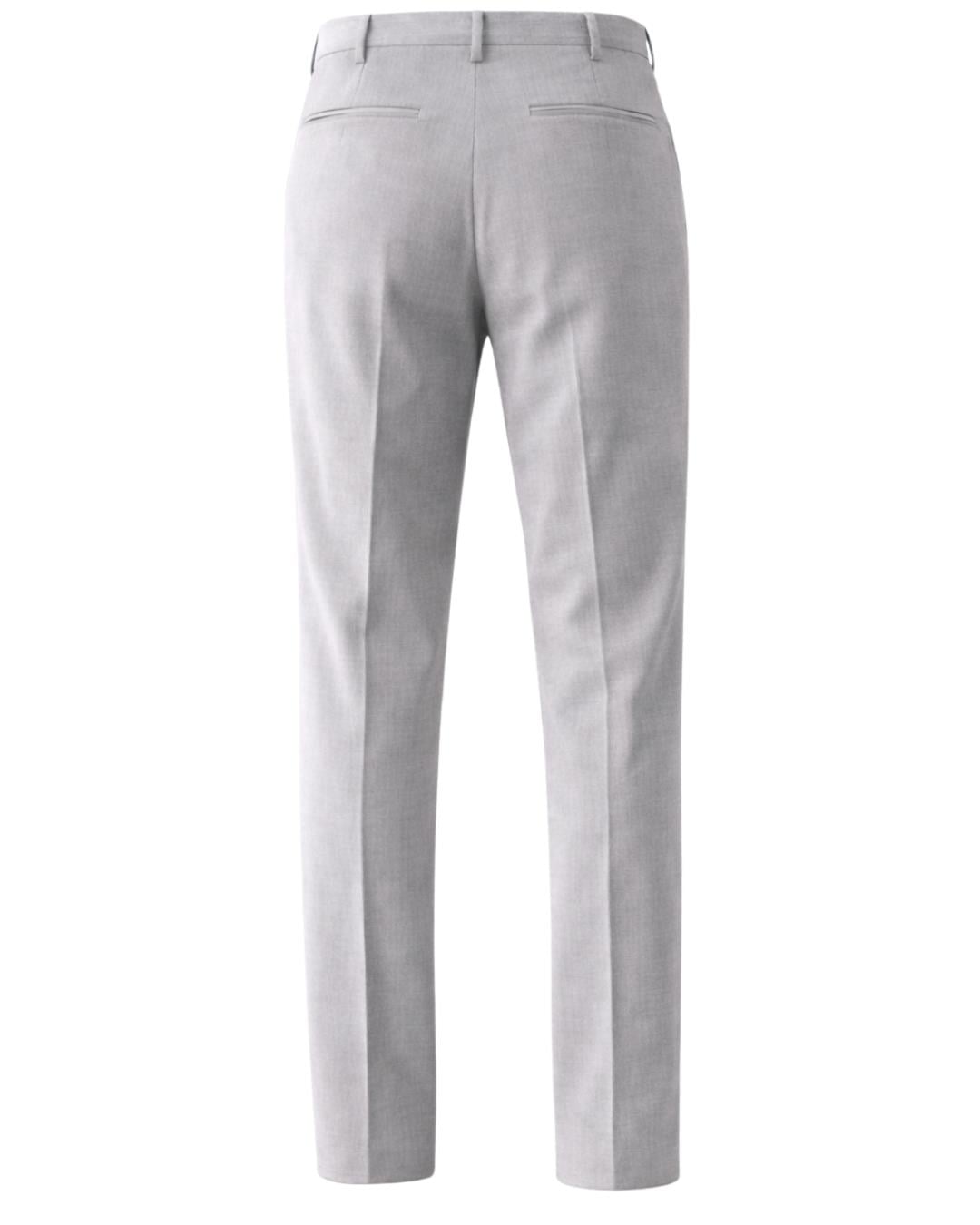 Gri Pileli Baggy Kumaş Pantolon