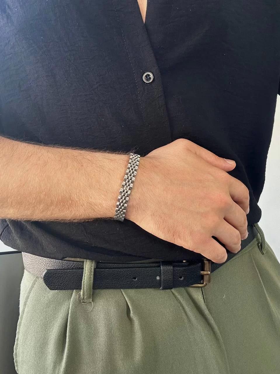 S.L Silver Bracelet