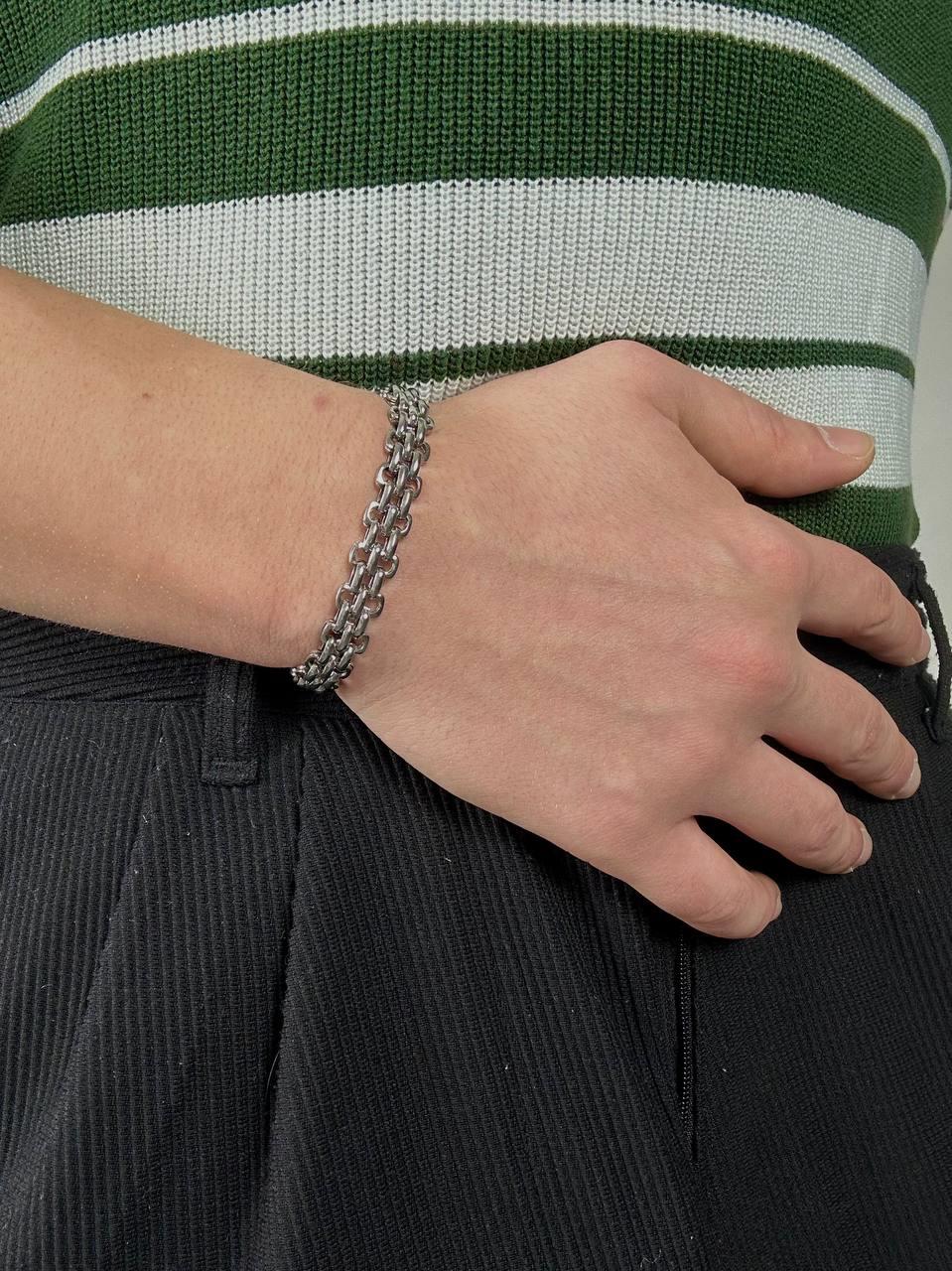 Silver Bold Bracelet