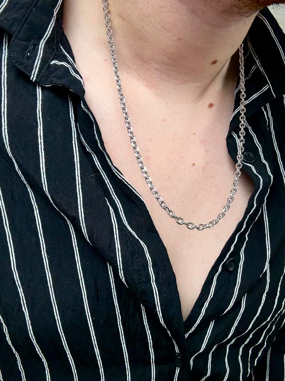 Silver Brackt Necklace