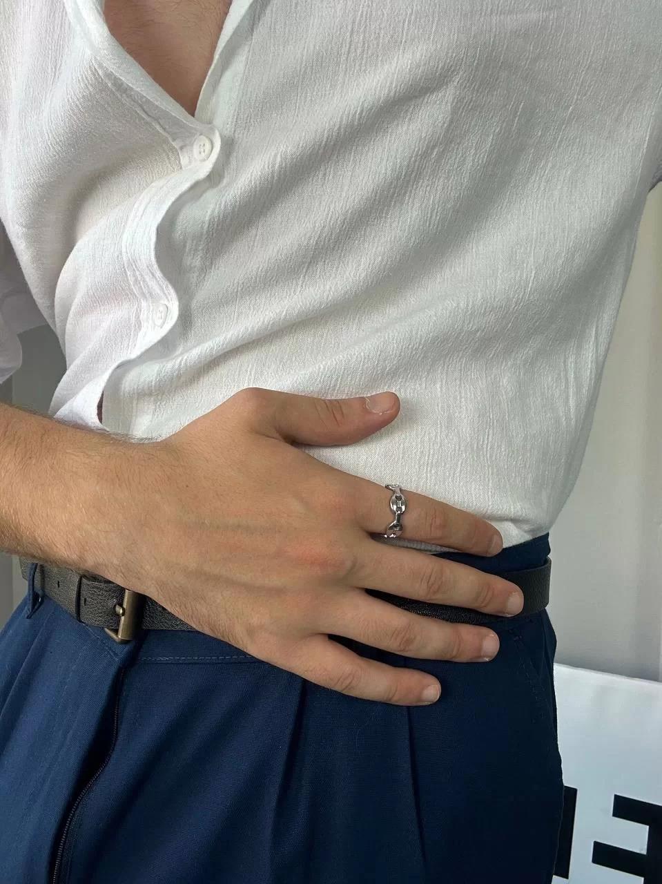Silver Chain Ring