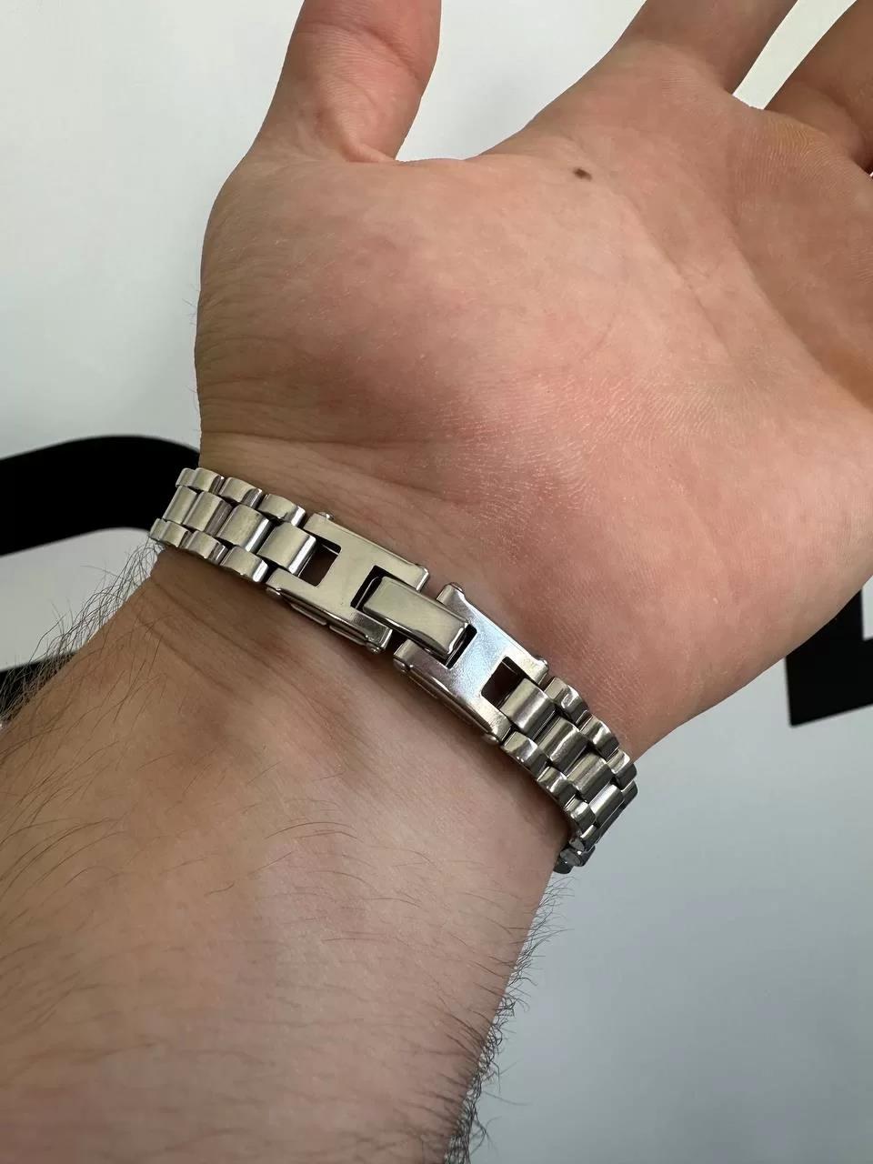 Silver Clip Bracelet