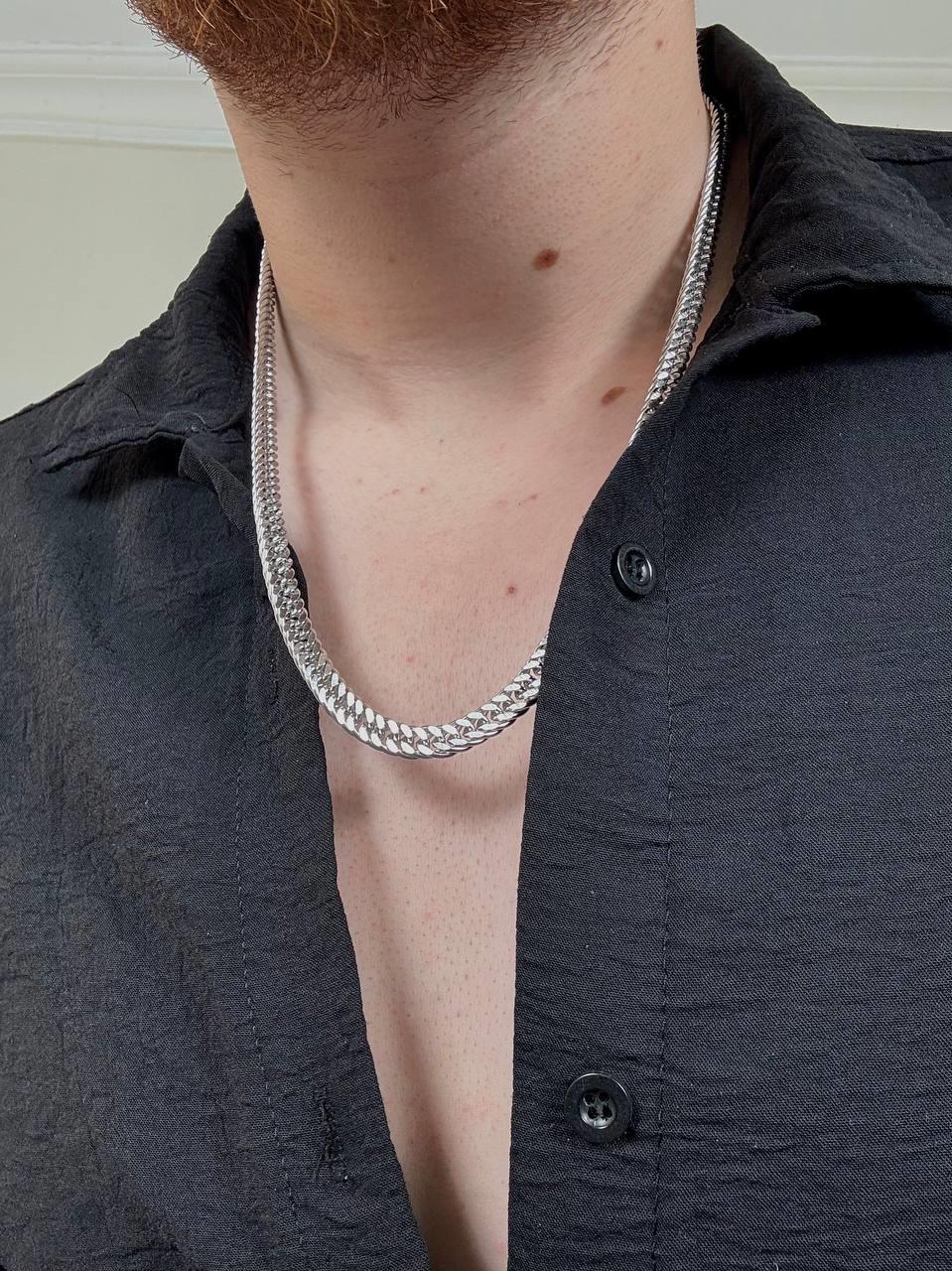 Silver Flat Necklace