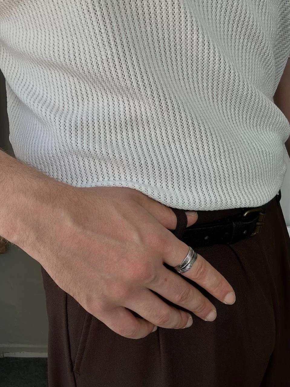 Silver Fur Ring
