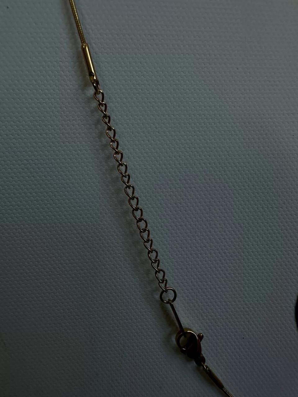 Slim Gold Mirror Necklace