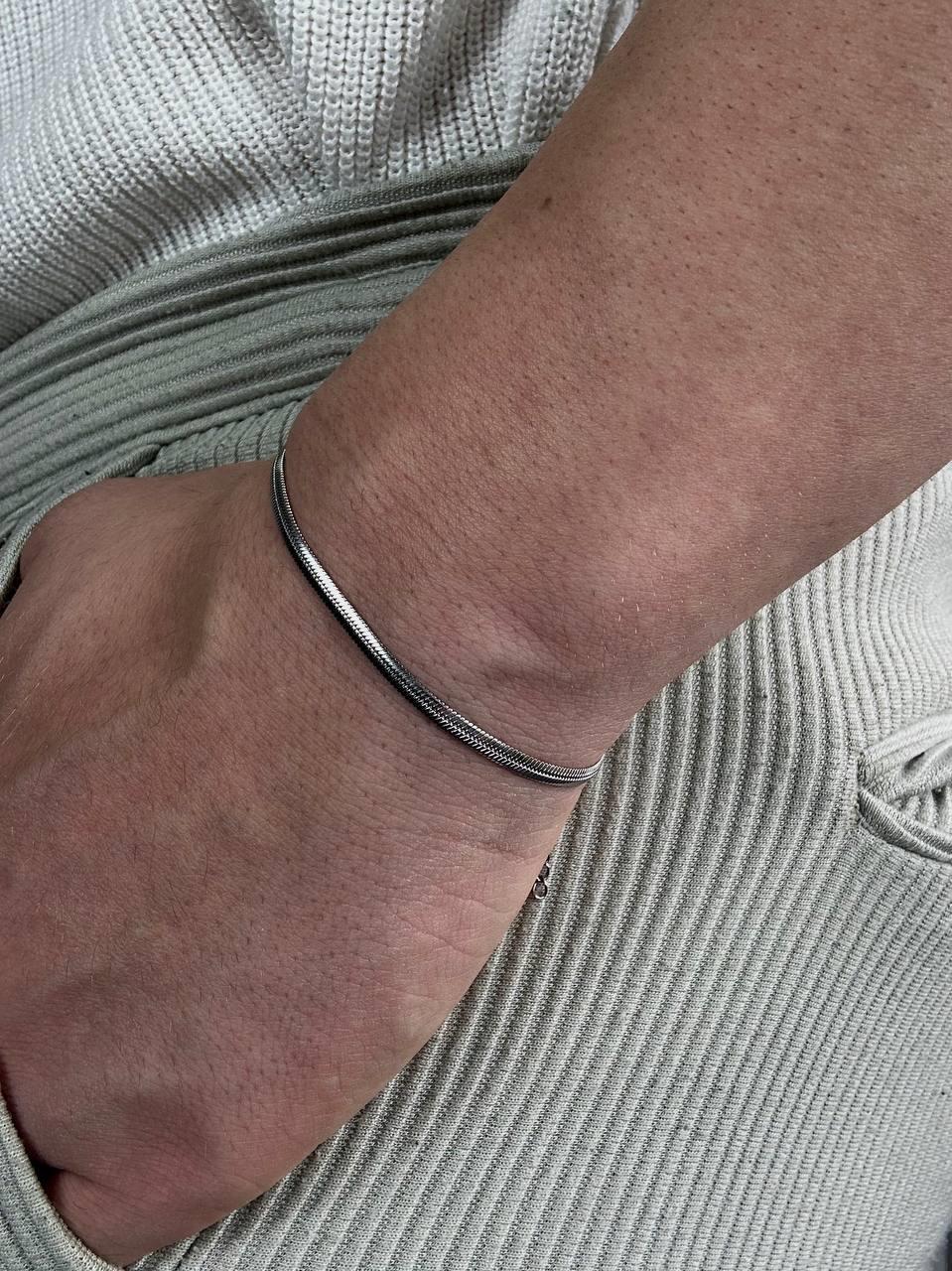 Slim Silver Bracelet