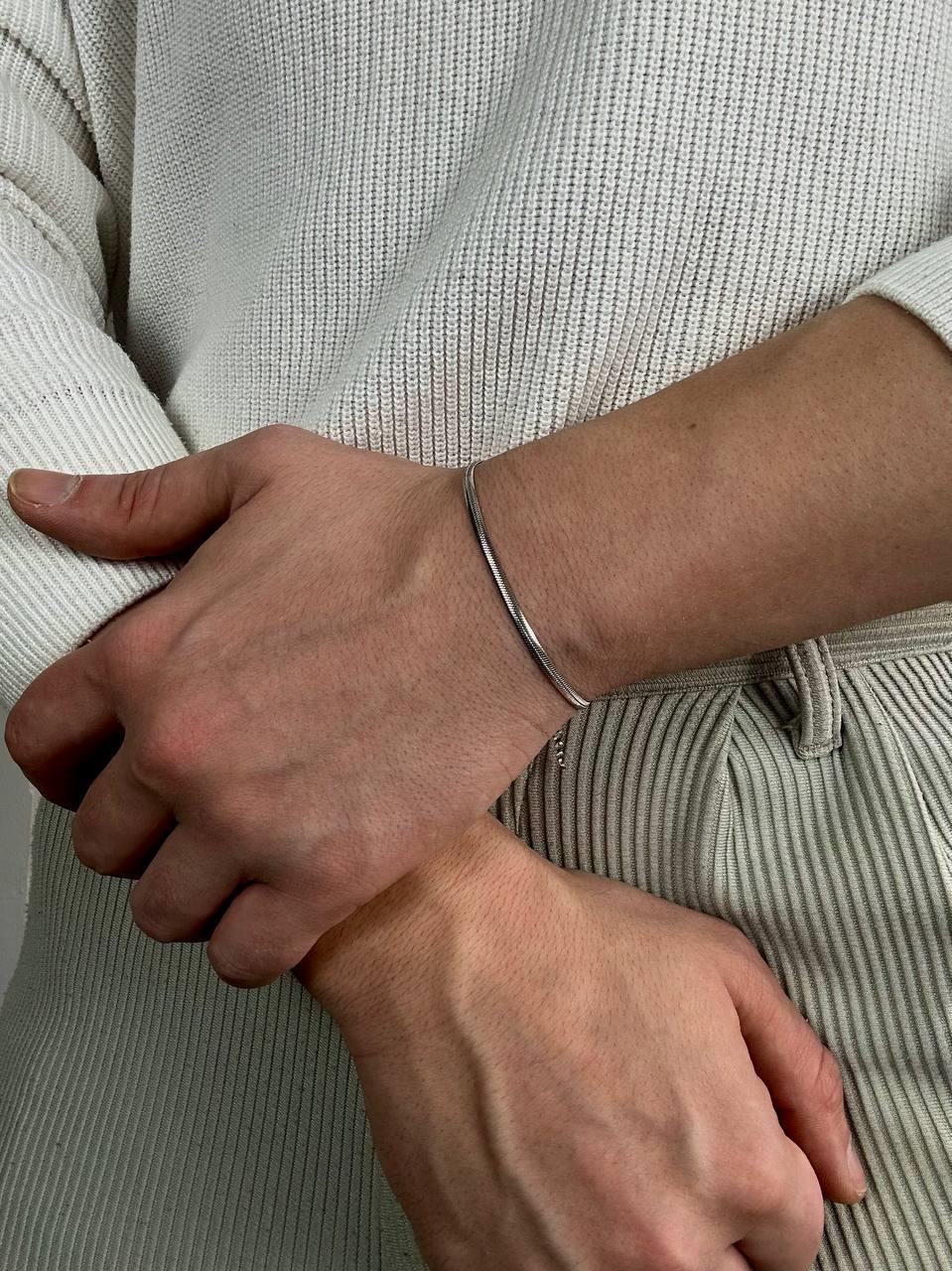 Slim Silver Bracelet
