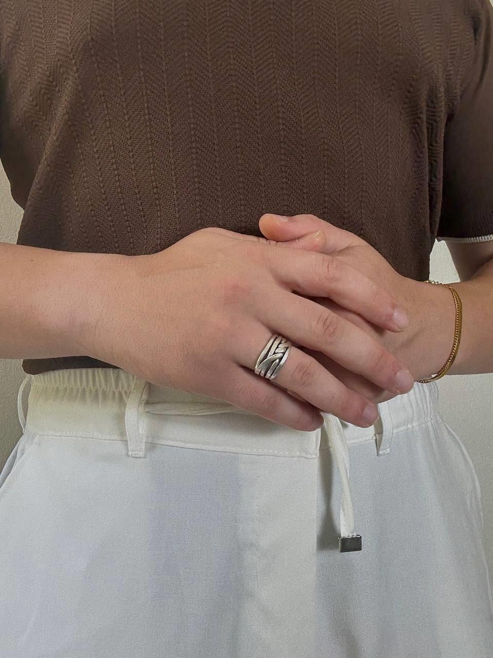 Thick Spiral Ring