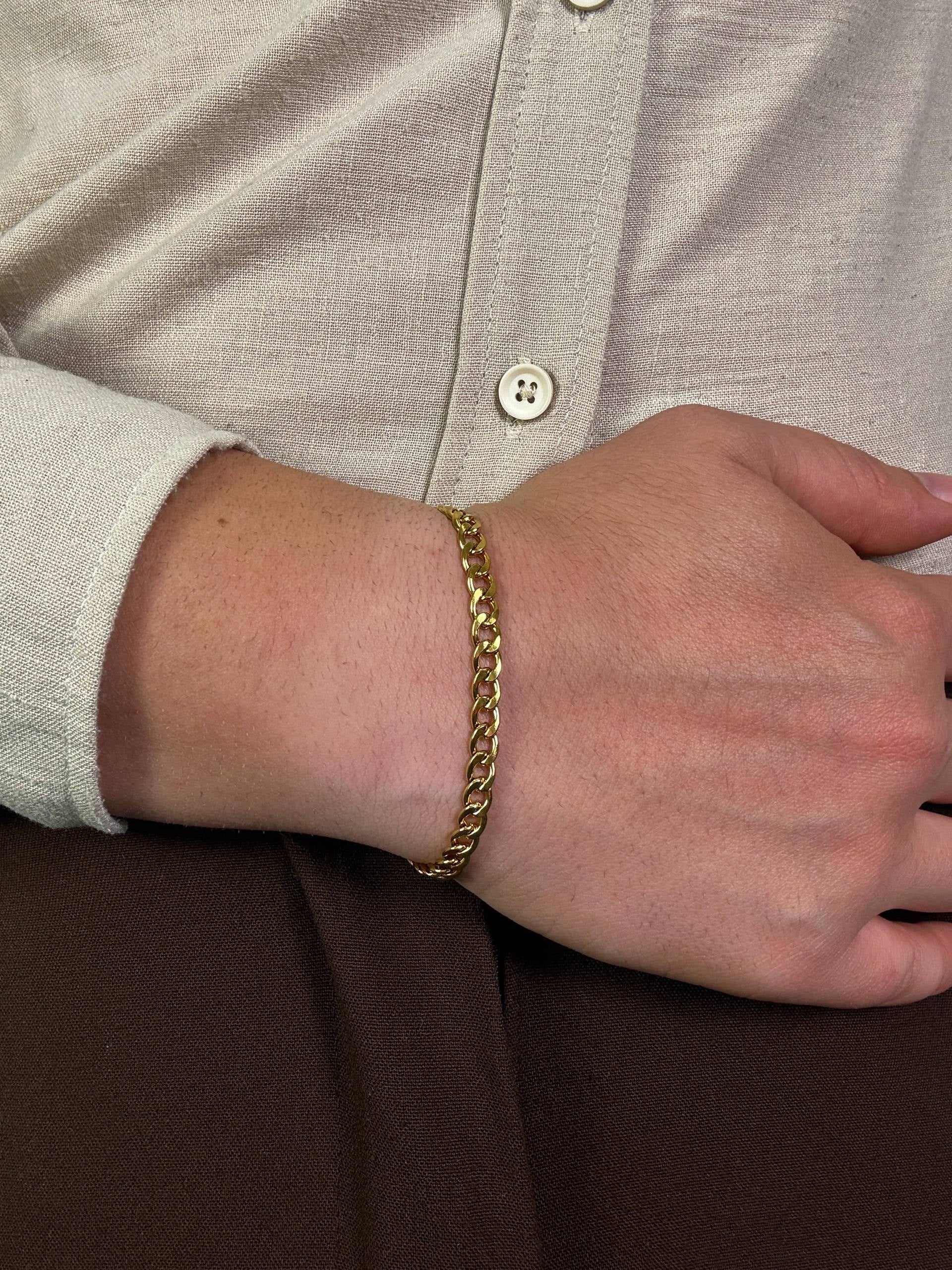 Voltaire Gold Chain Bracelet