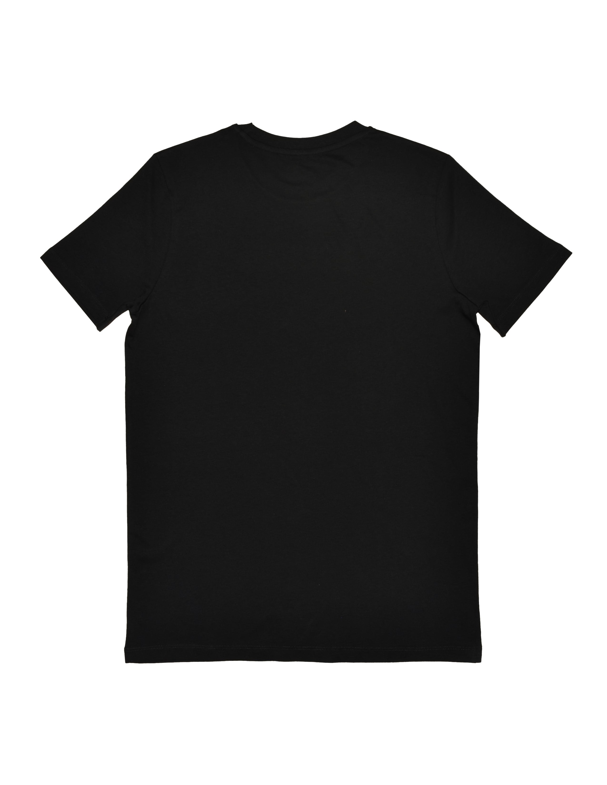 Basic Erkek Bisiklet Yaka Siyah T-shirt