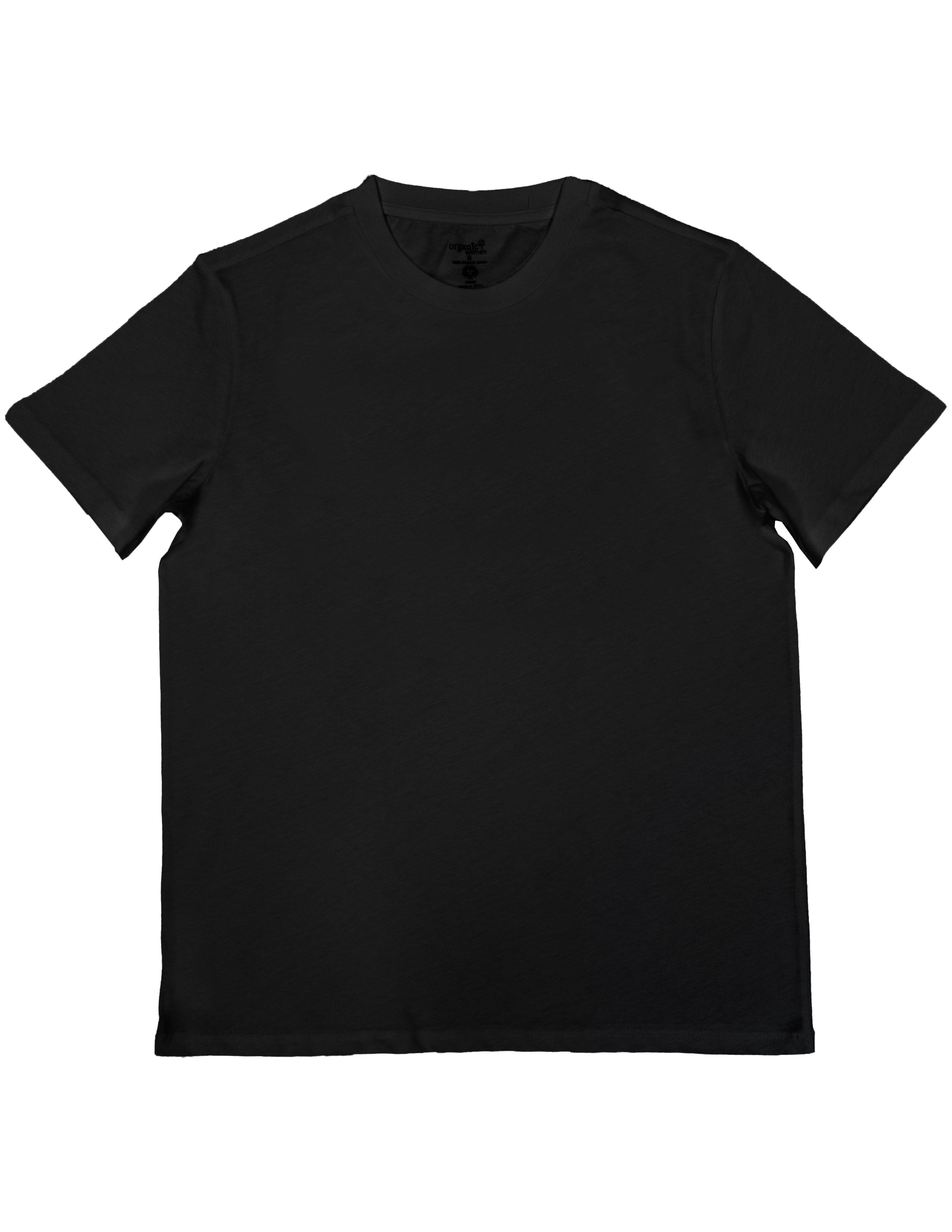 Basic Kadın Bisiklet Yaka Siyah T-shirt