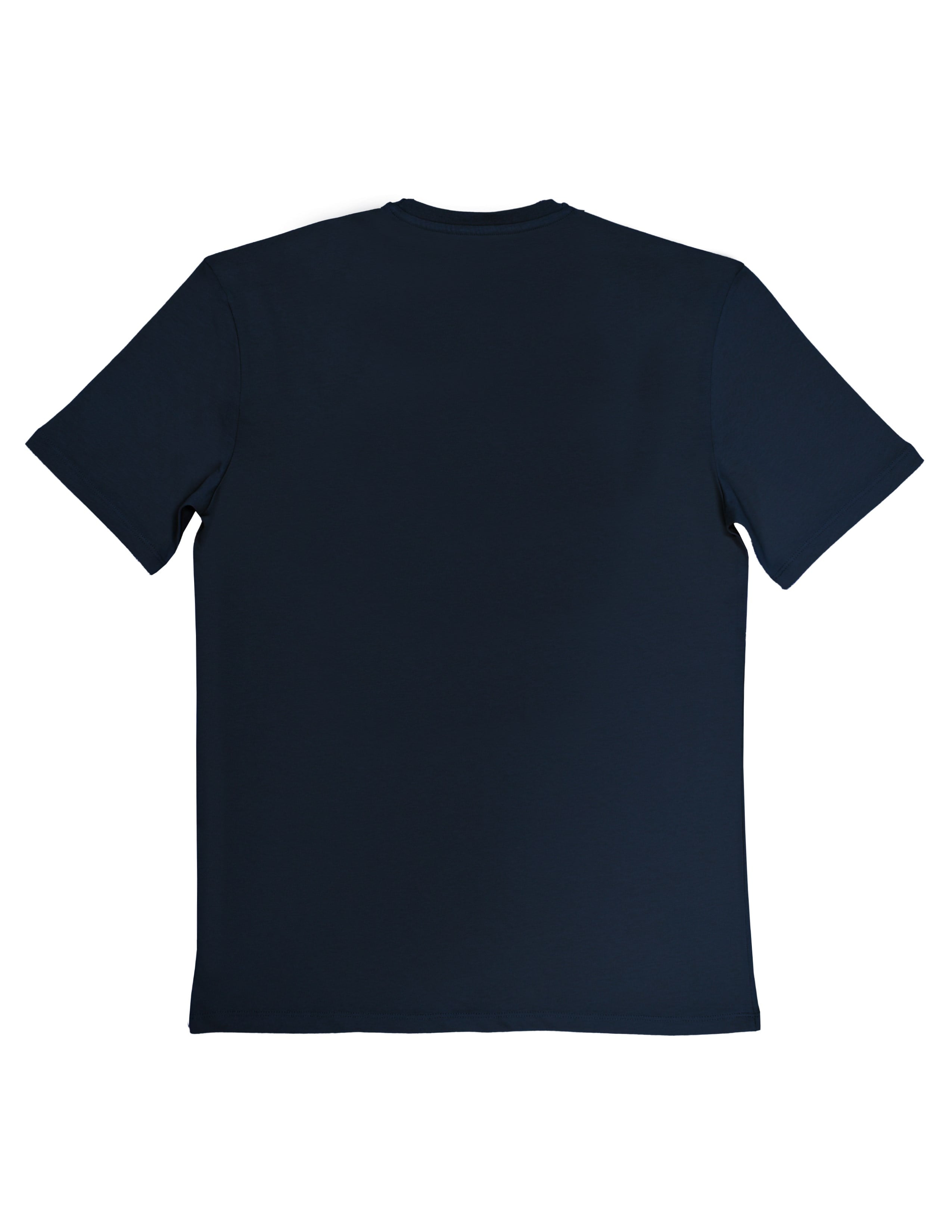 Basic Kadın Relax Baskılı Lacivert T-shirt