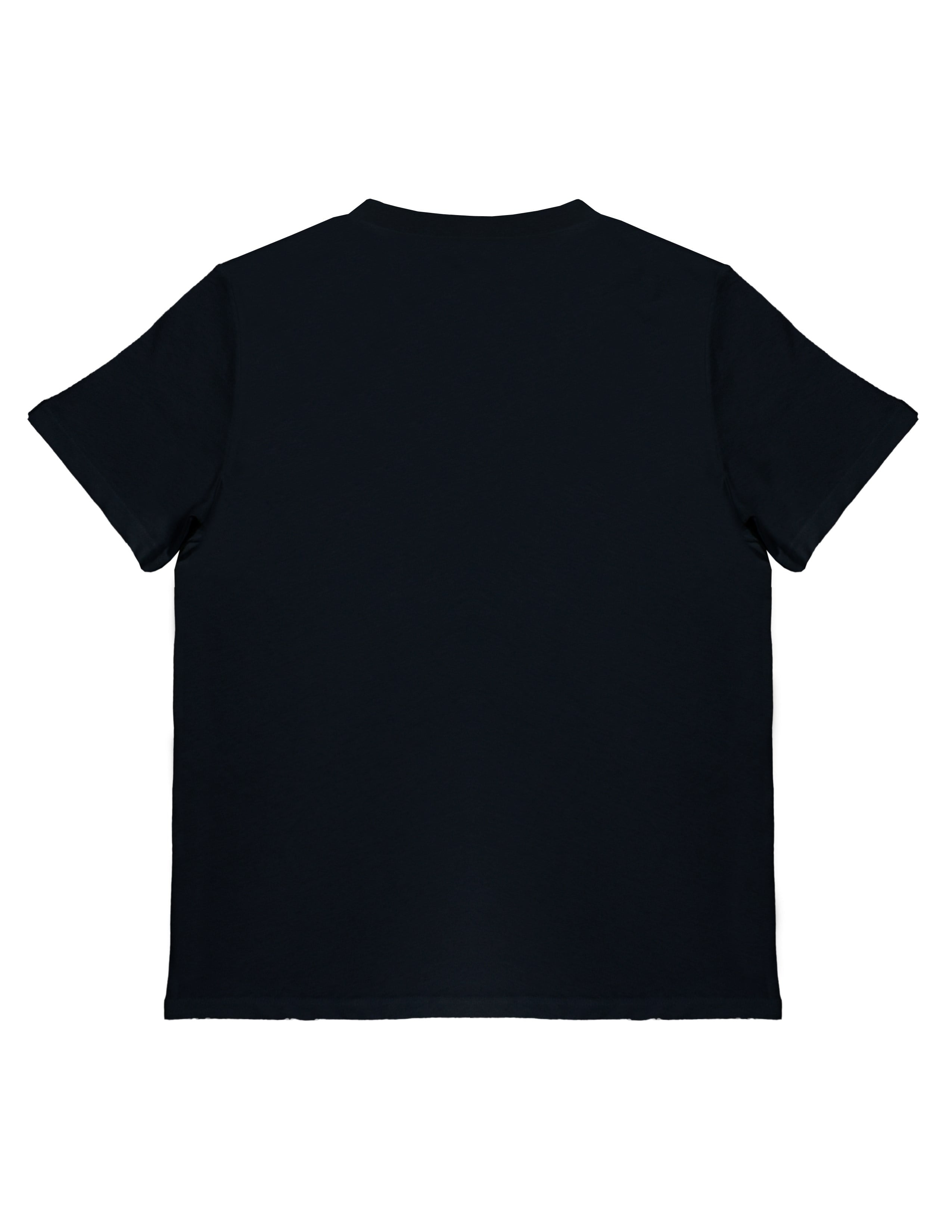 Basic Kadın V Yaka Siyah T-shirt