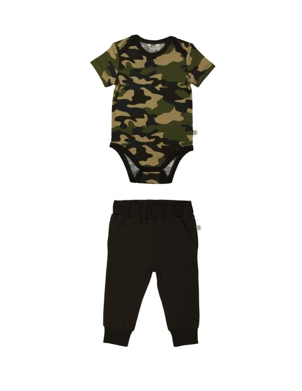 Brave Erkek Bebek Body Pantolon Seti 2li