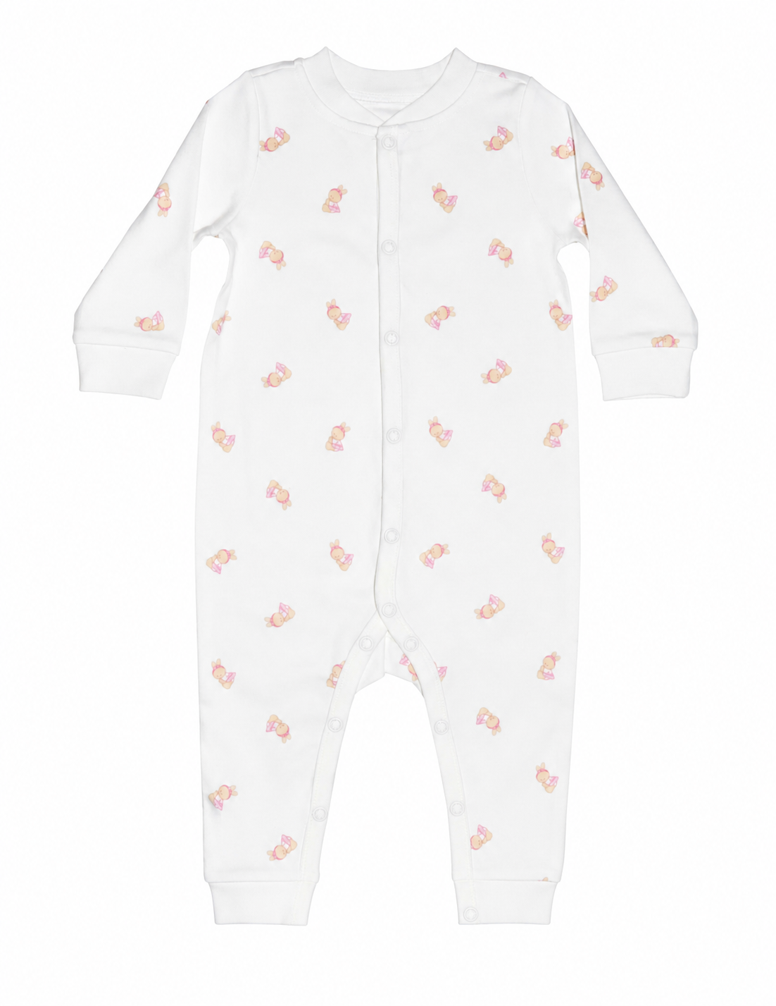Bunny Kız Bebek Ayaklı Tulum