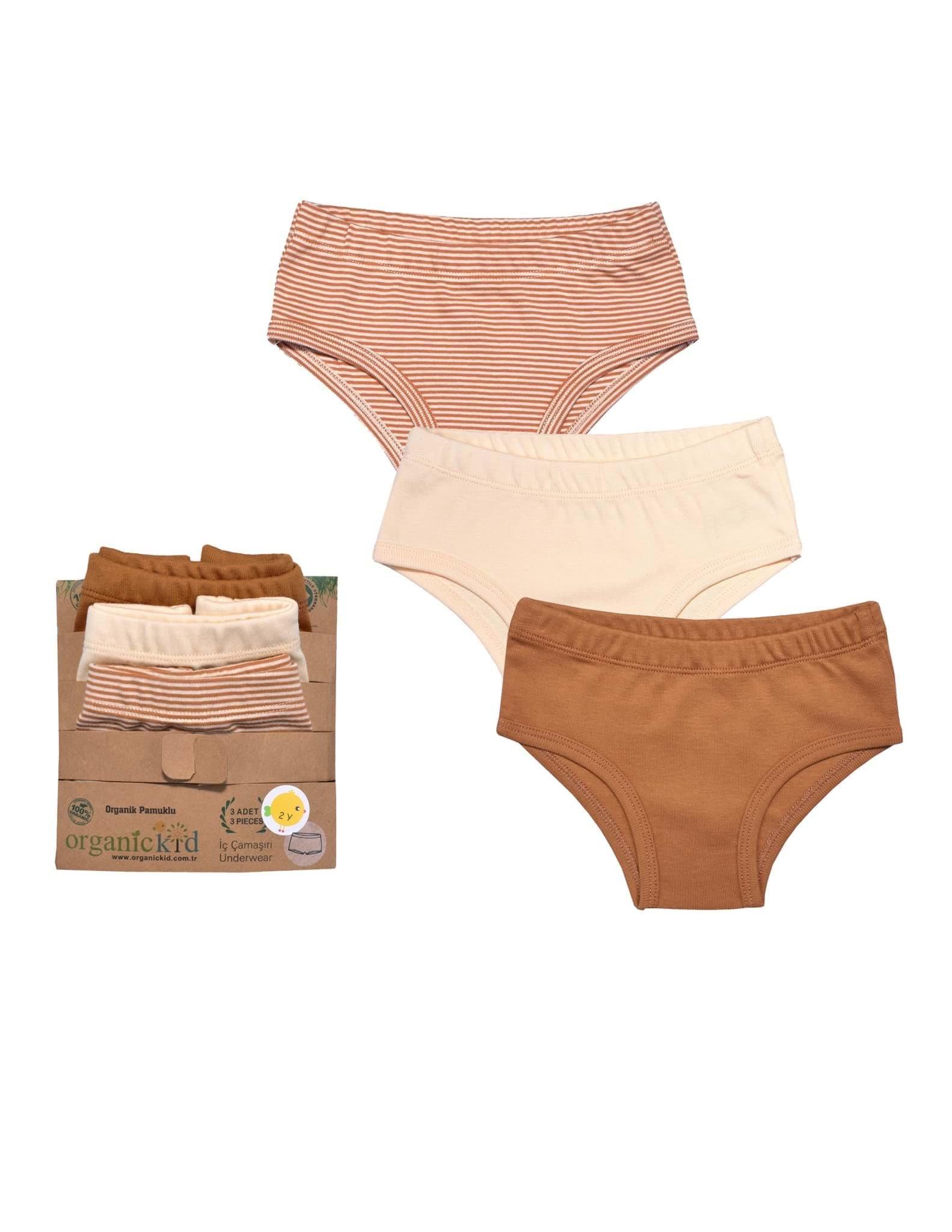 Cinnamon Kız Çocuk İç Çamaşır Set 3lü