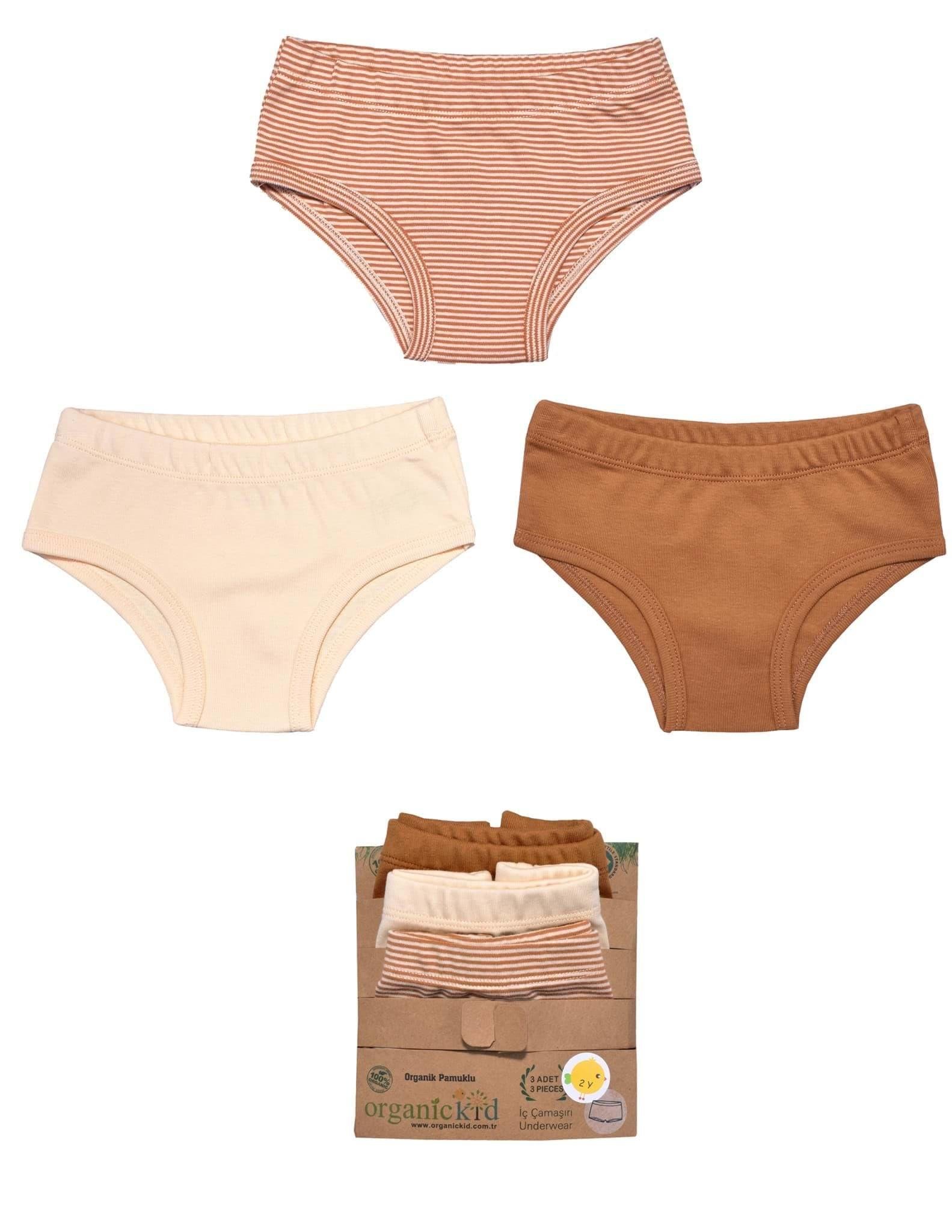 Cinnamon Kız Çocuk İç Çamaşır Set 3lü